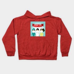 THANK YOU DOCTORS & NURSES Kids Hoodie